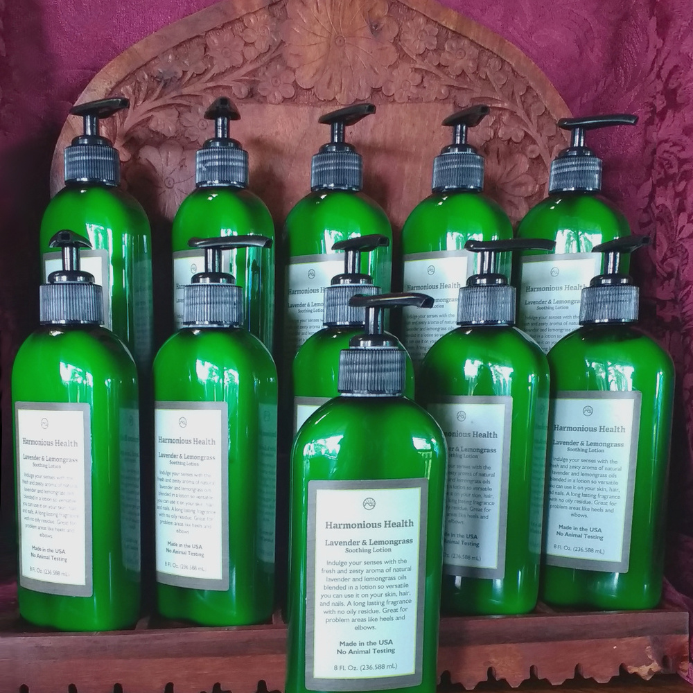 Harmonious Health Lavender & Lemongrass Lotion